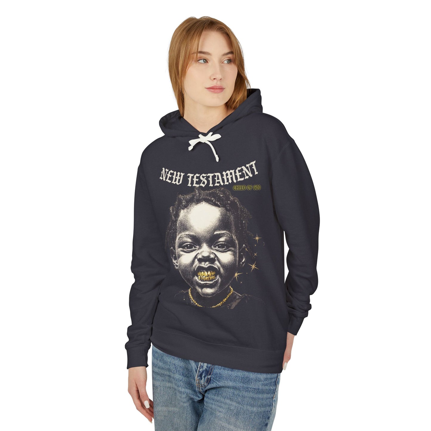 New Testament Unisex Lightweight Hooded Sweatshirt