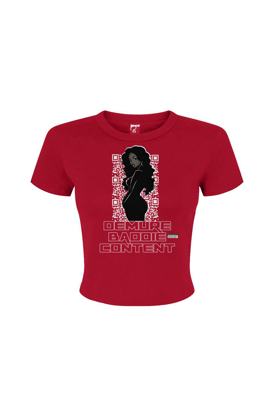 Demure Women's Micro Rib Baby Tee