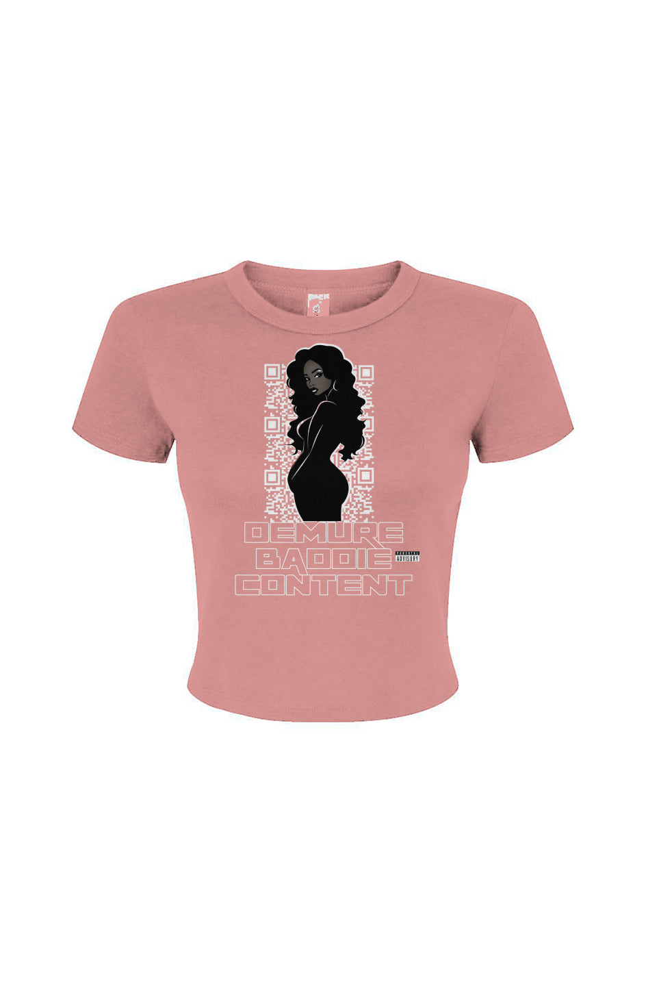 Demure Women's Micro Rib Baby Tee