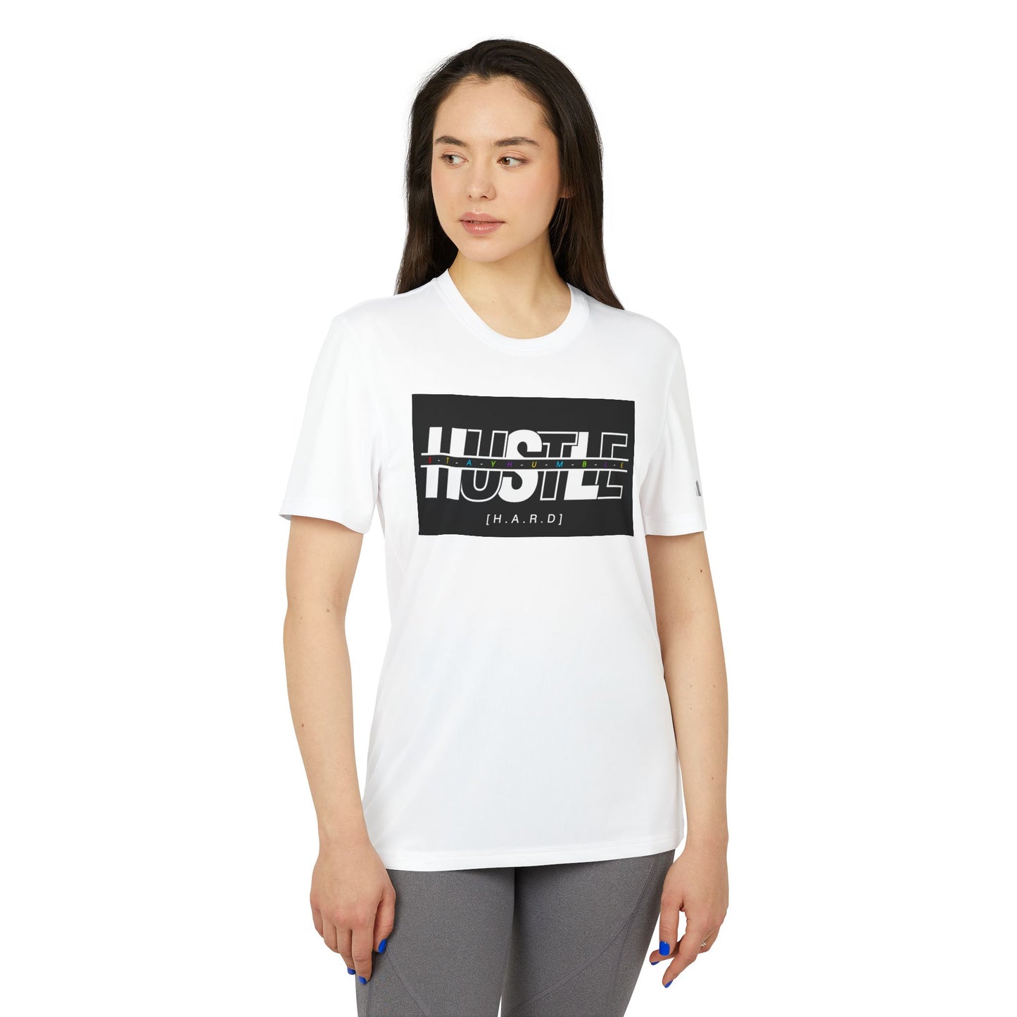 adidas® Hustle Hard Unisex Sport T-shirt