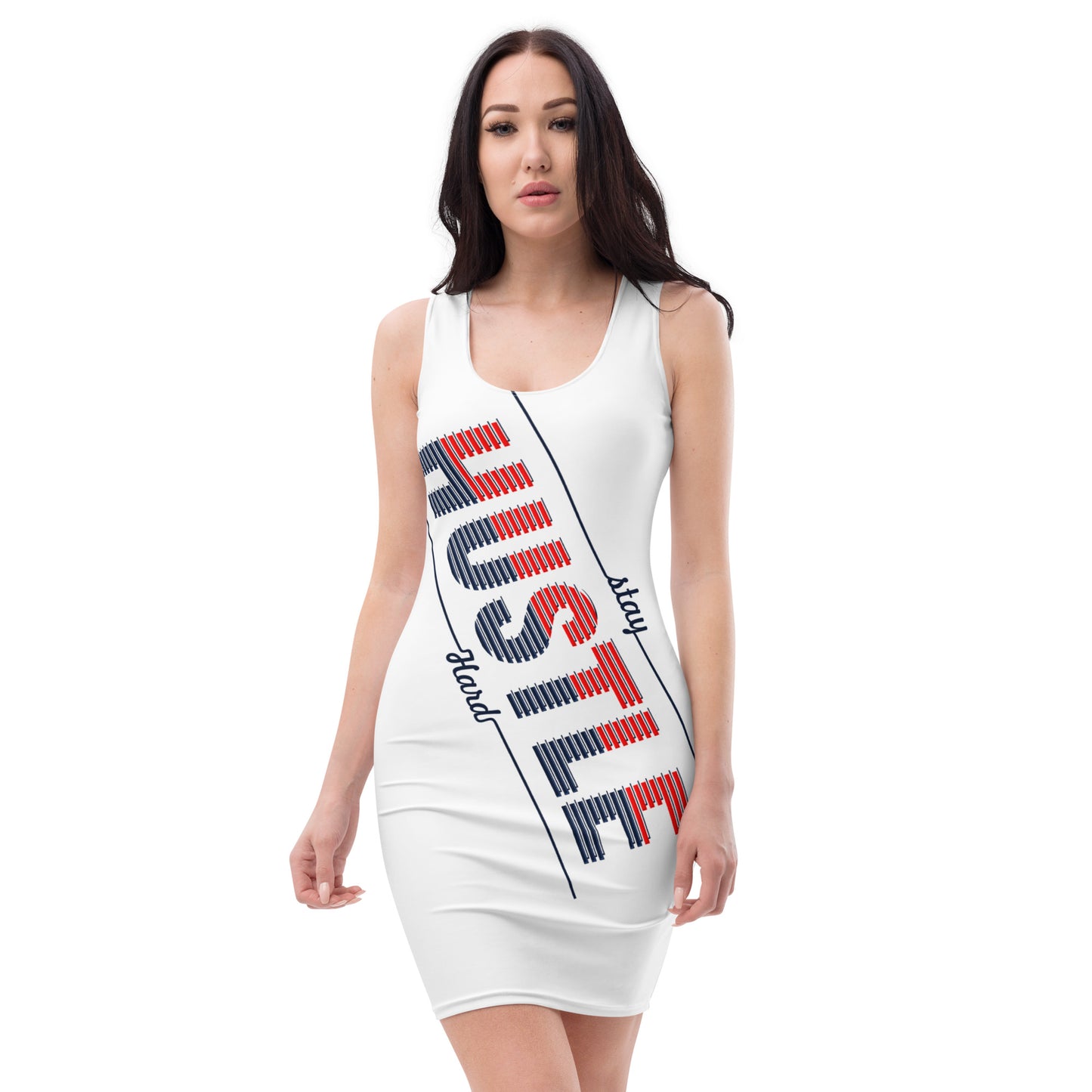 Hustle Stay Humble Bodycon dress