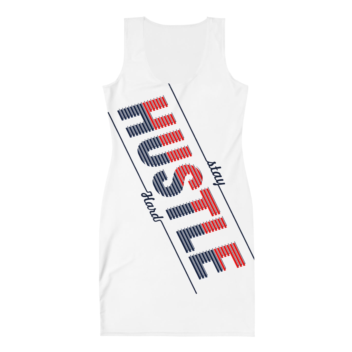 Hustle Stay Humble Bodycon dress