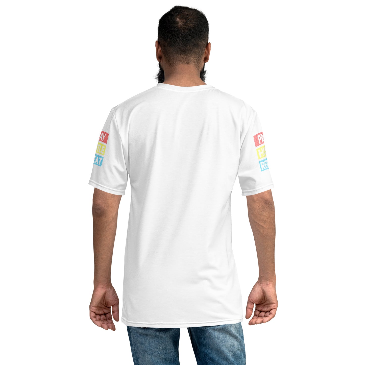 Pray Hustle ReapeatMen's t-shirt