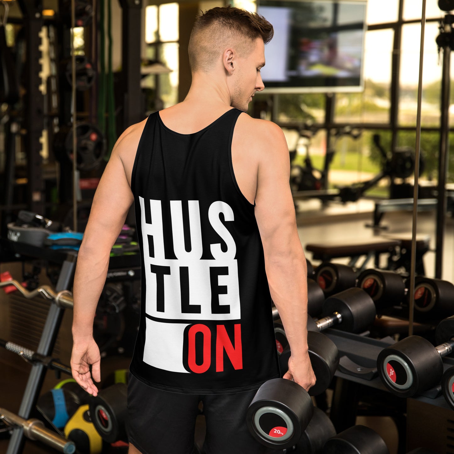 Hustle On Unisex Tank Top