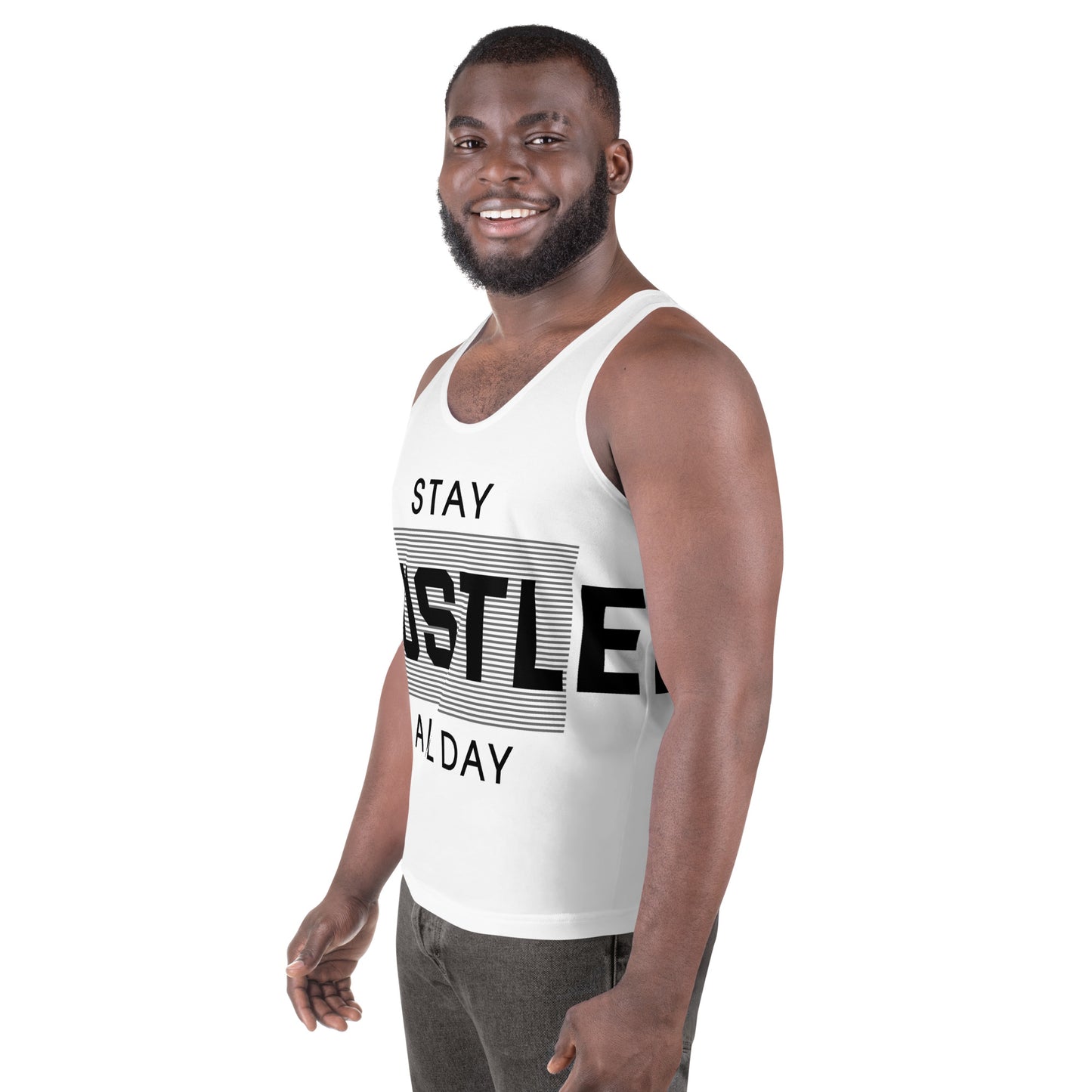 Hustle All Day Unisex Tank Top
