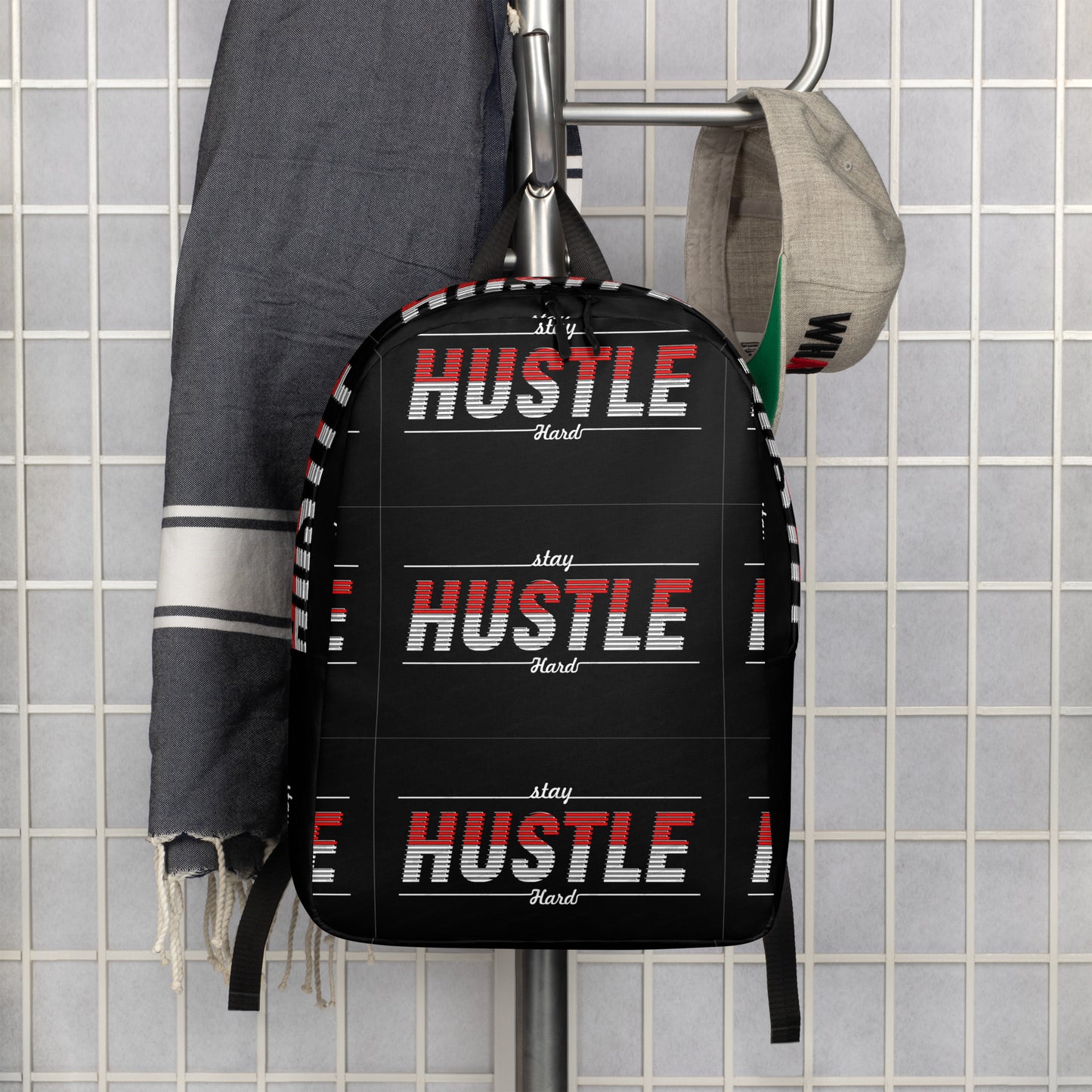 Hustle Hard Minimalist Backpack