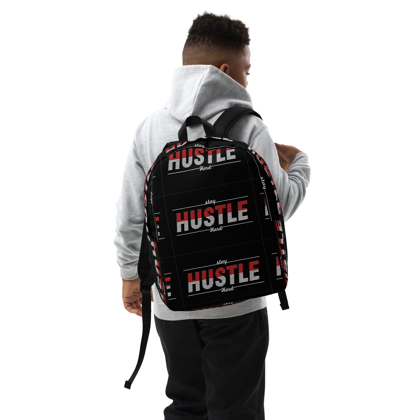 Hustle Hard Minimalist Backpack