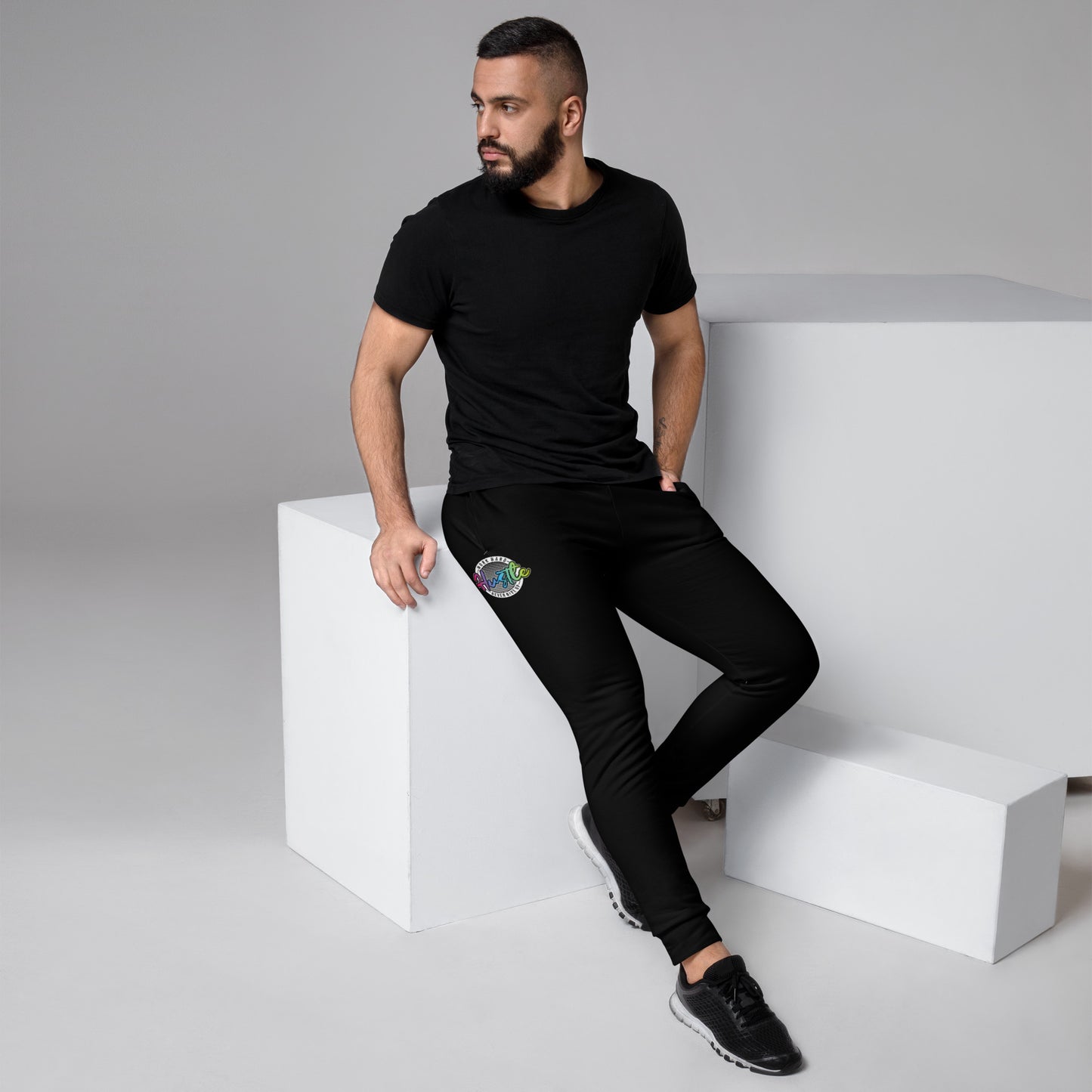 Hustle Never Give Up Men's Joggers