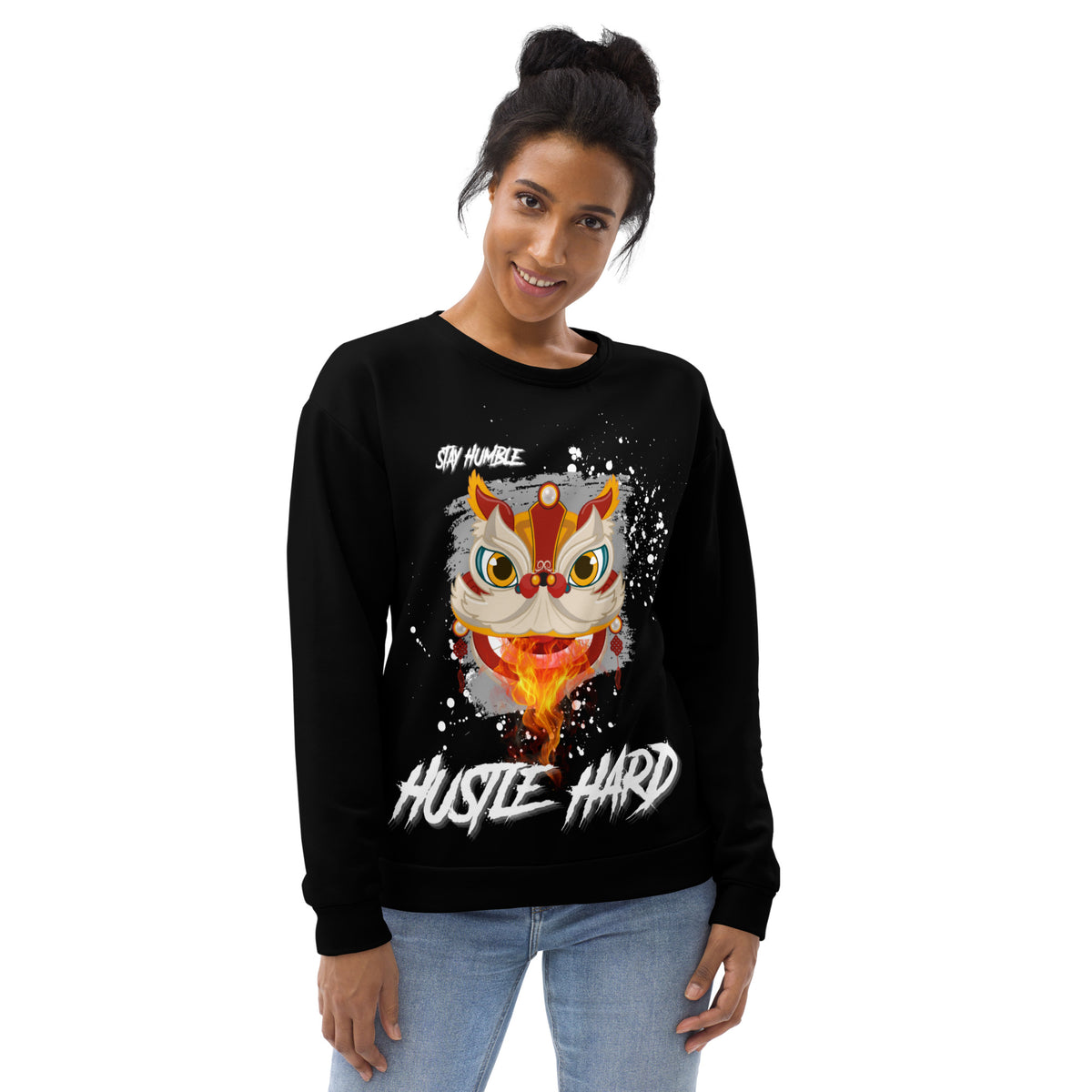 Hustle Hard Unisex Sweatshirt