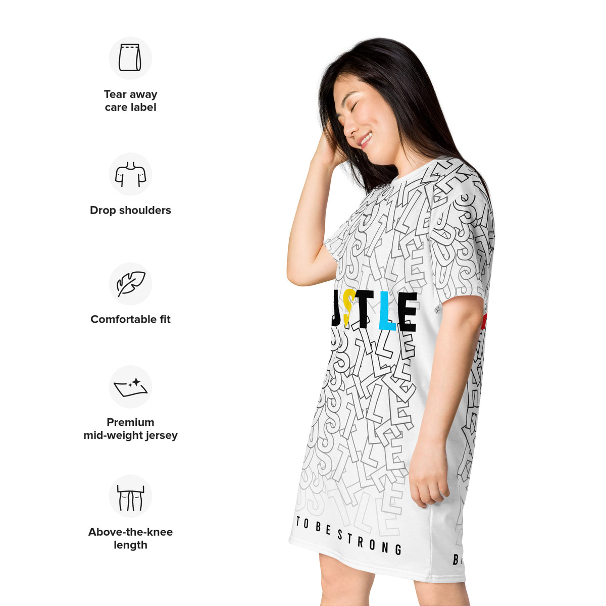 Hustle T-shirt dress