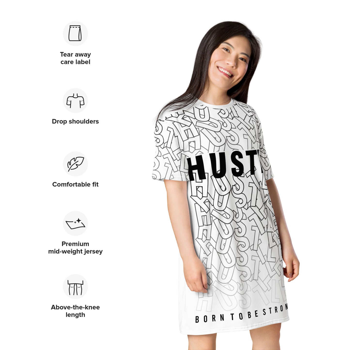 Hustle T-shirt dress
