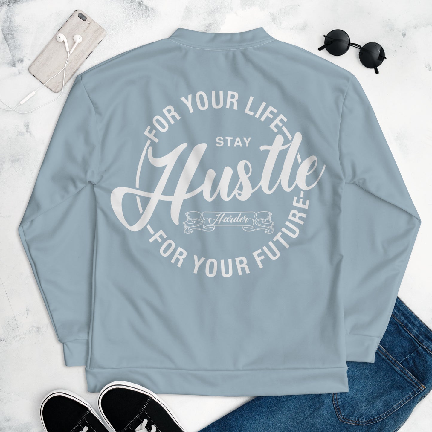 Hustle Fresh Unisex Bomber Jacket