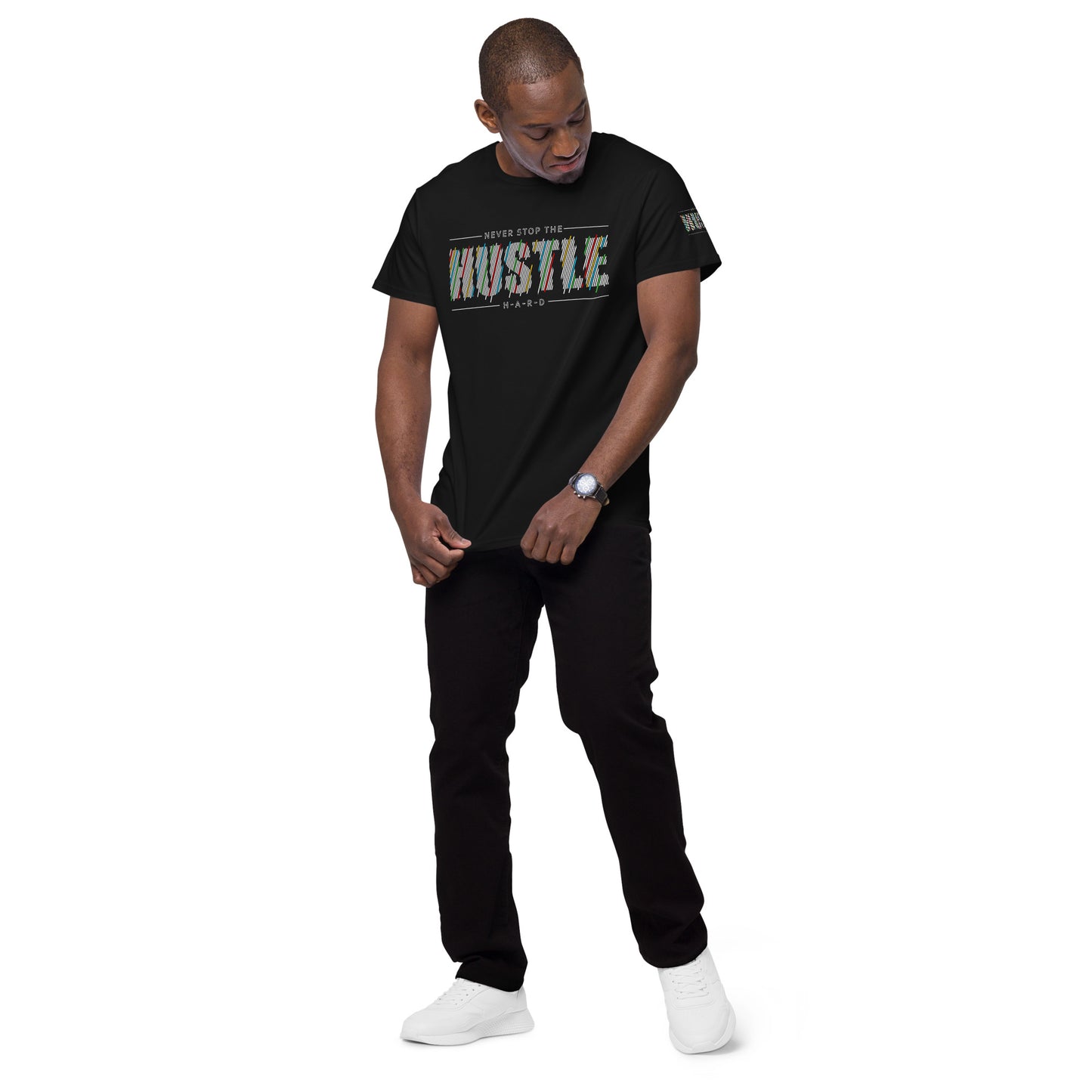 Hustle Men's premium cotton t-shirt