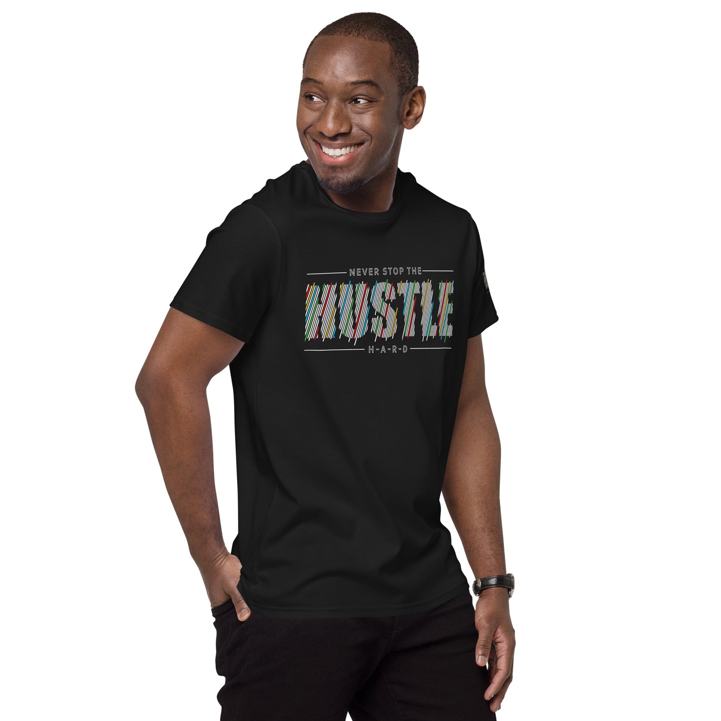 Hustle Men's premium cotton t-shirt