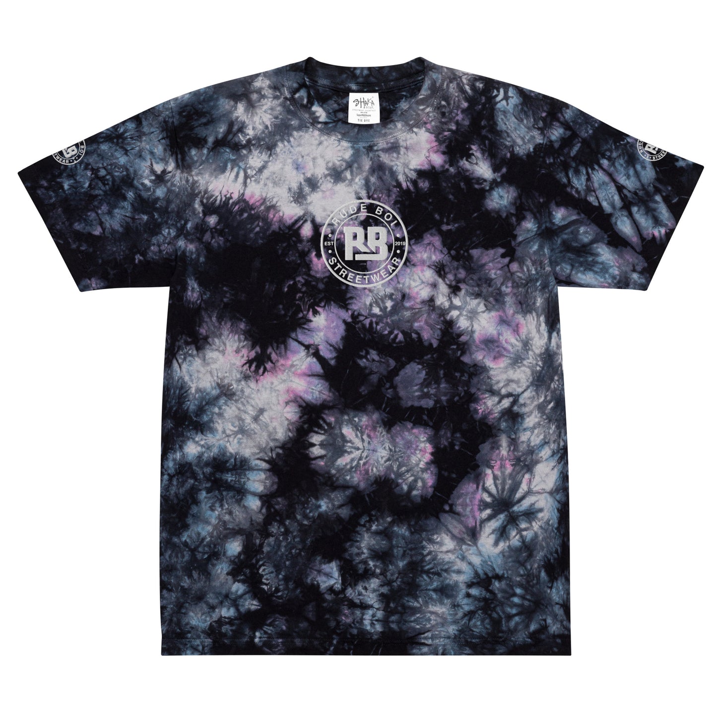 Rude Boi Oversized tie-dye t-shirt