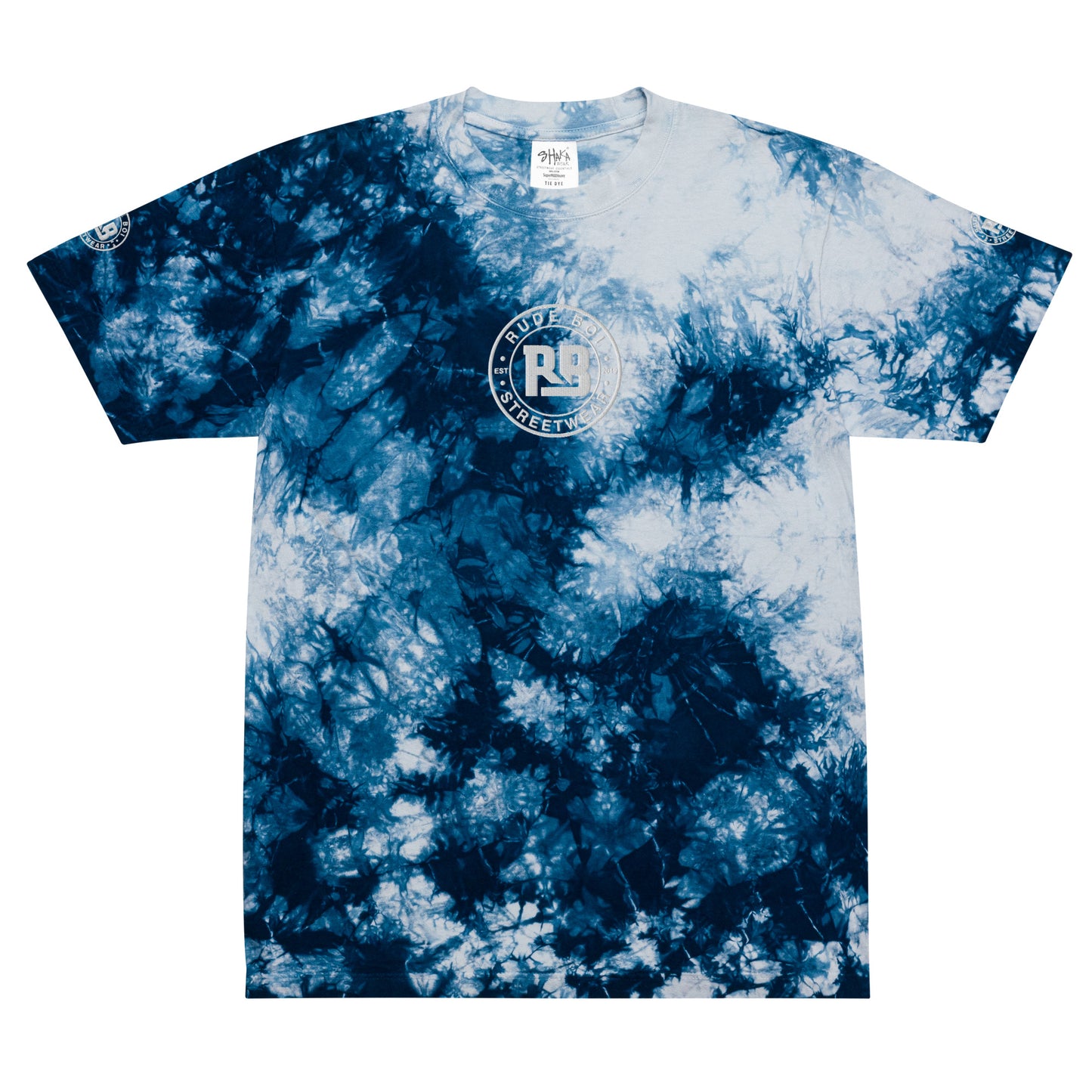 Rude Boi Oversized tie-dye t-shirt