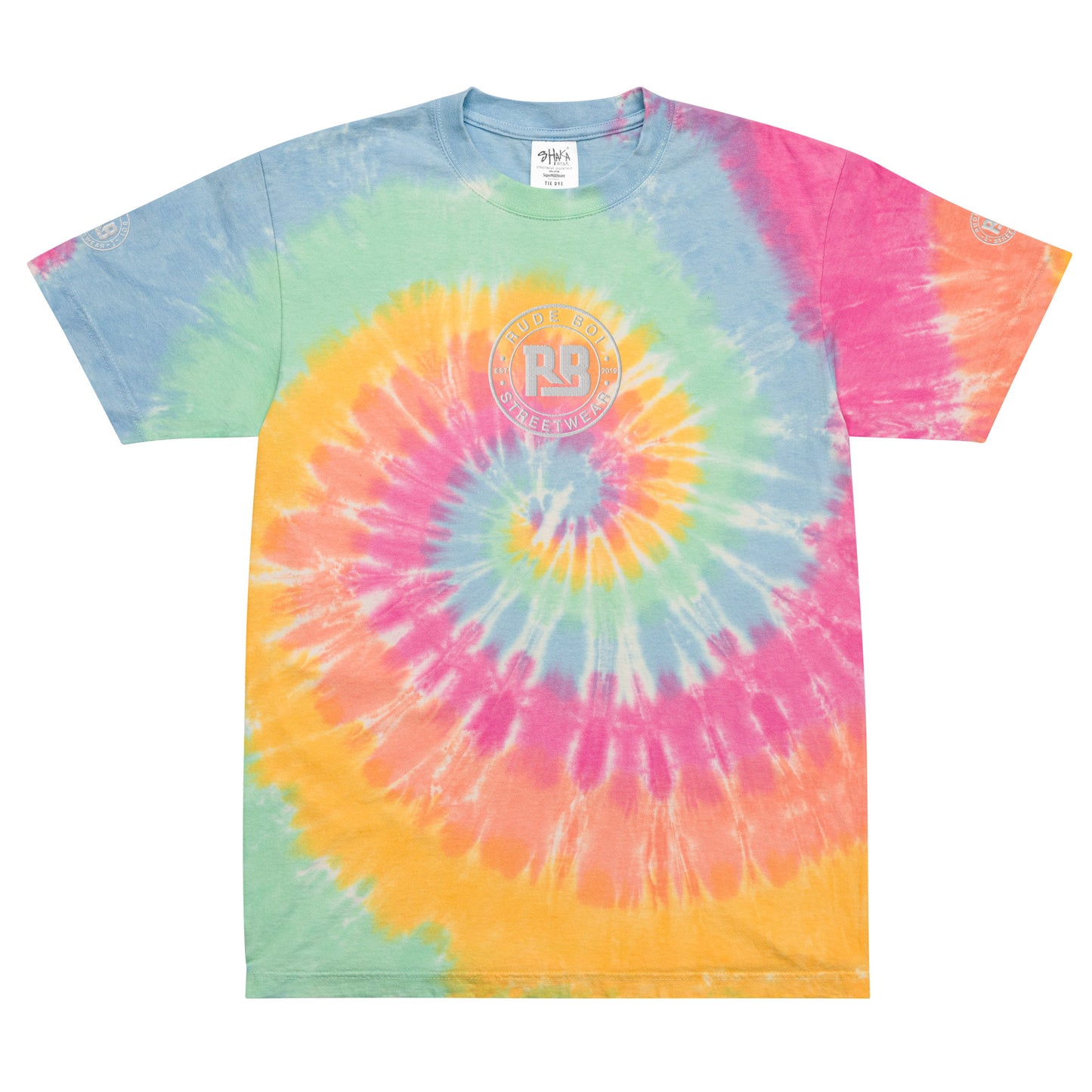 Rude Boi Oversized tie-dye t-shirt