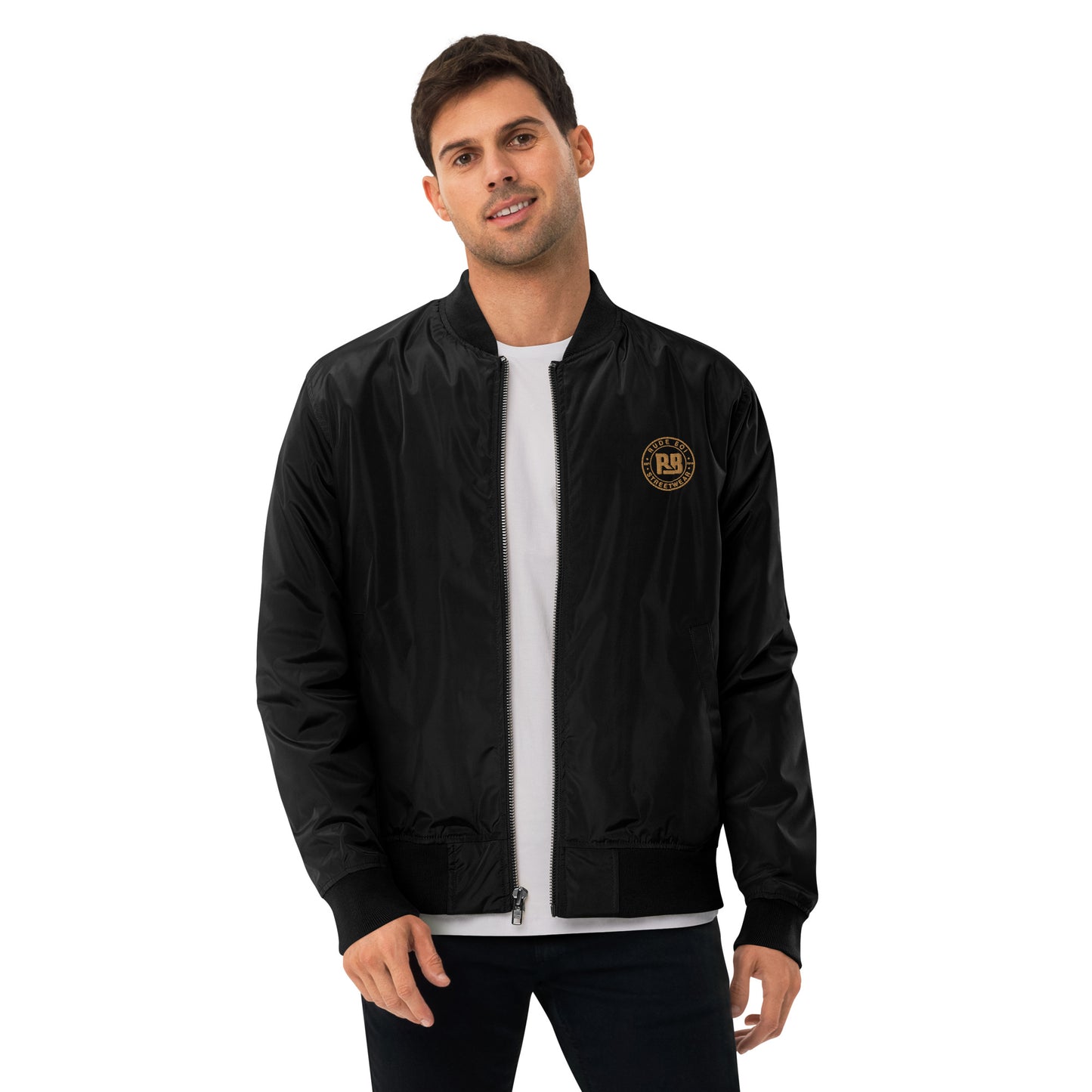 Rude Boi Premium recycled bomber jacket