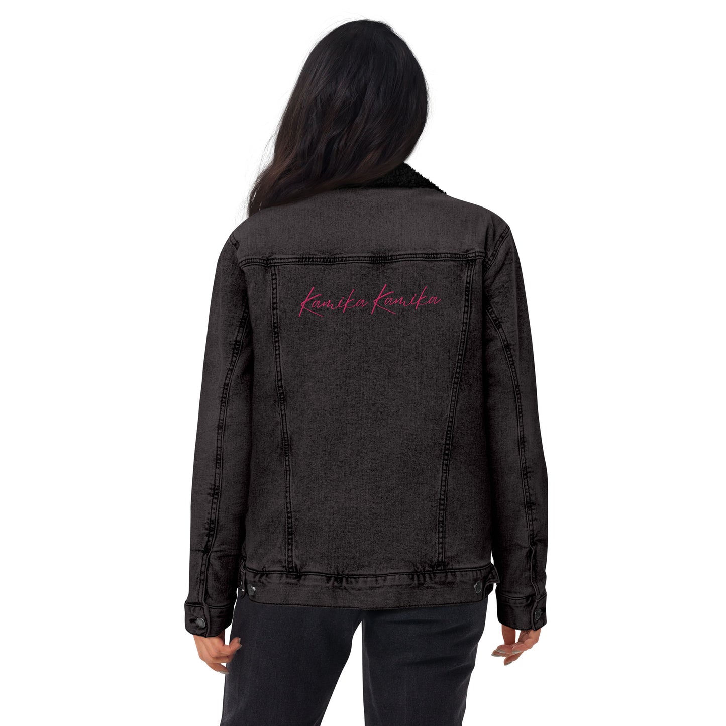 Kamika Kamika Unisex denim sherpa jacket