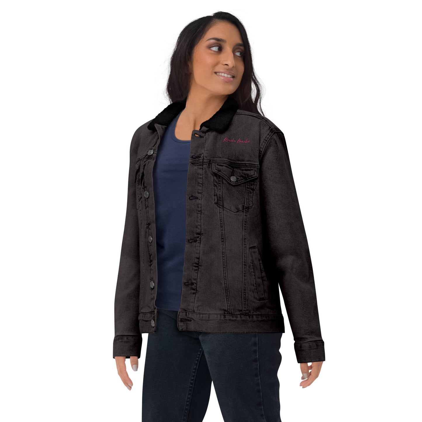 Kamika Kamika Unisex denim sherpa jacket