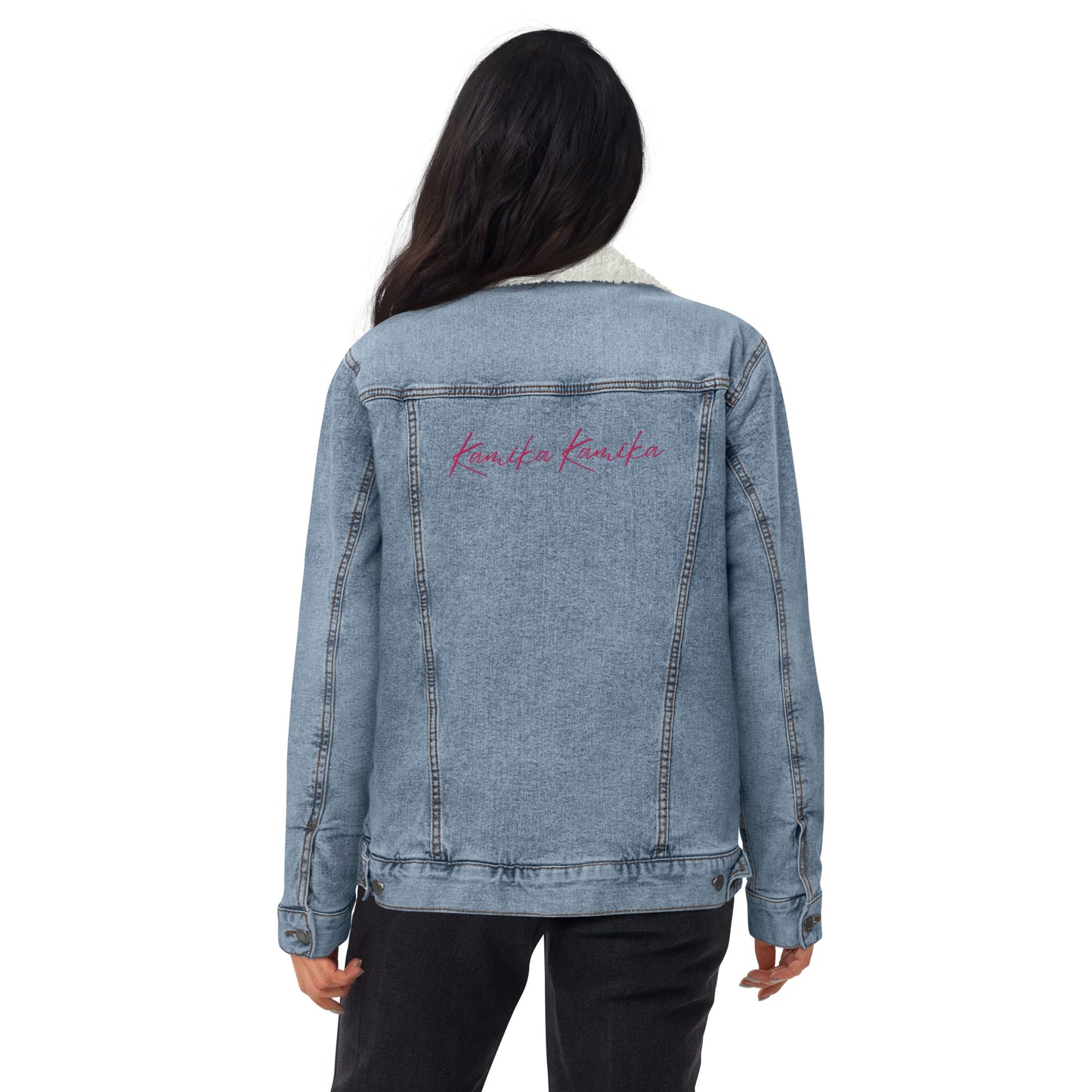 Kamika Kamika Unisex denim sherpa jacket