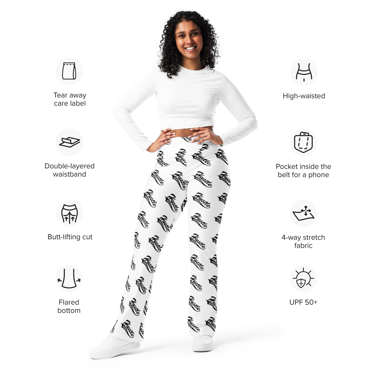 Hustle Harder Flare leggings