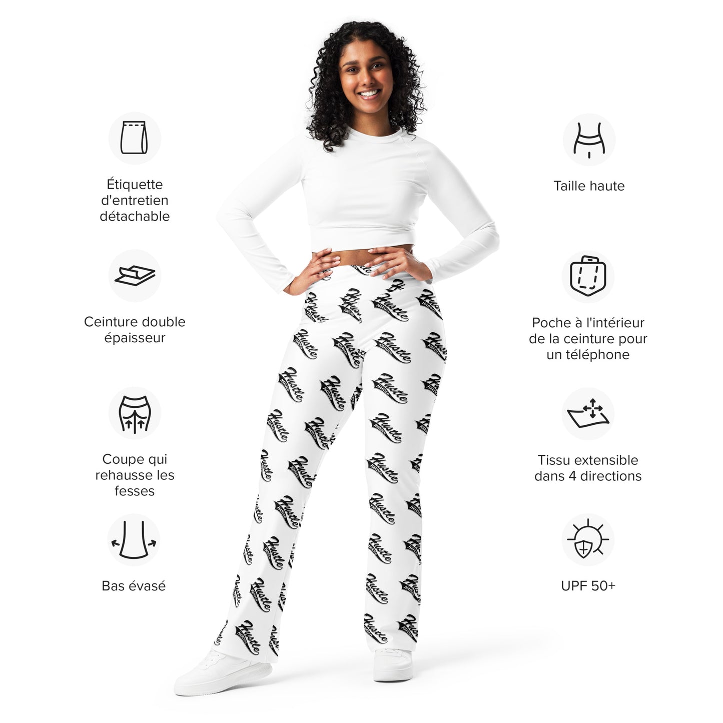 Hustle Harder Flare leggings
