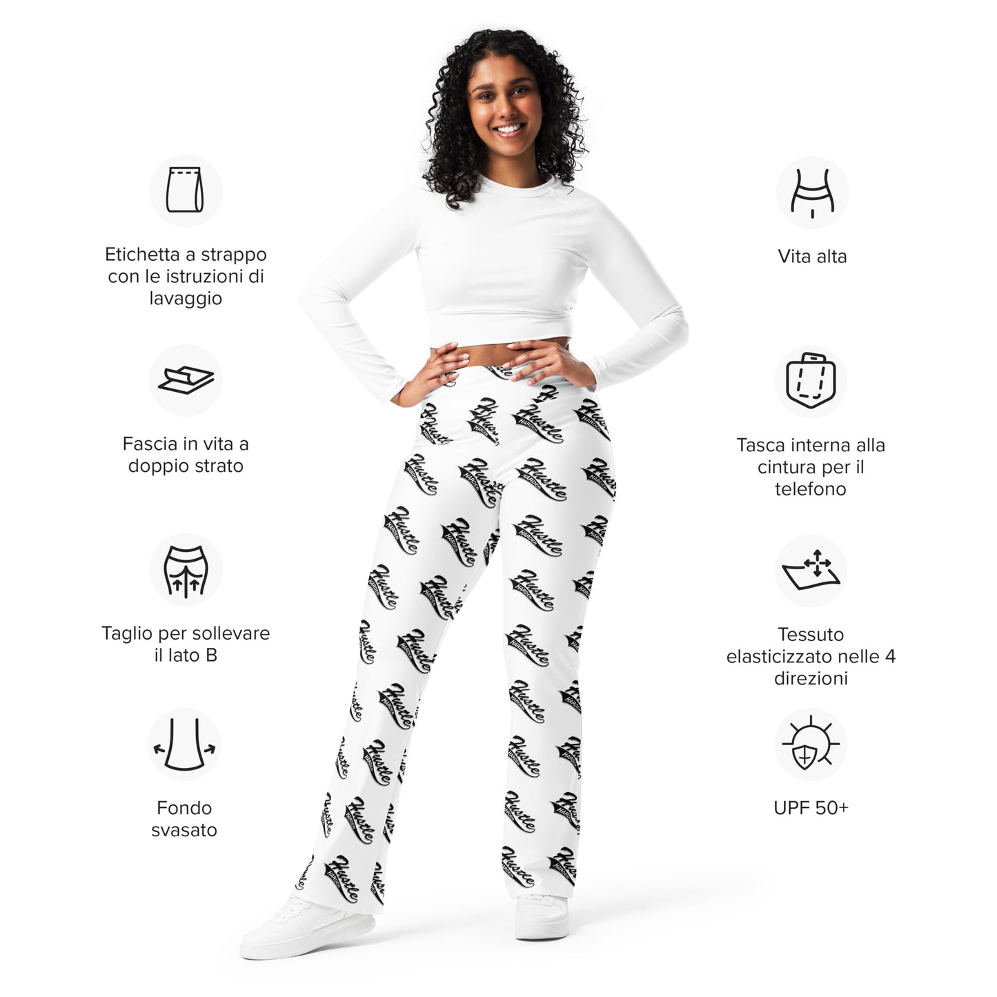 Hustle Harder Flare leggings