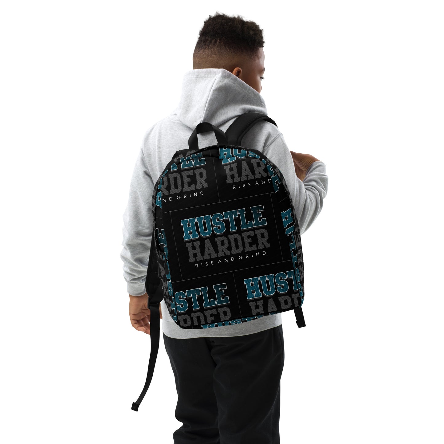 Hustle Hard Minimalist Backpack