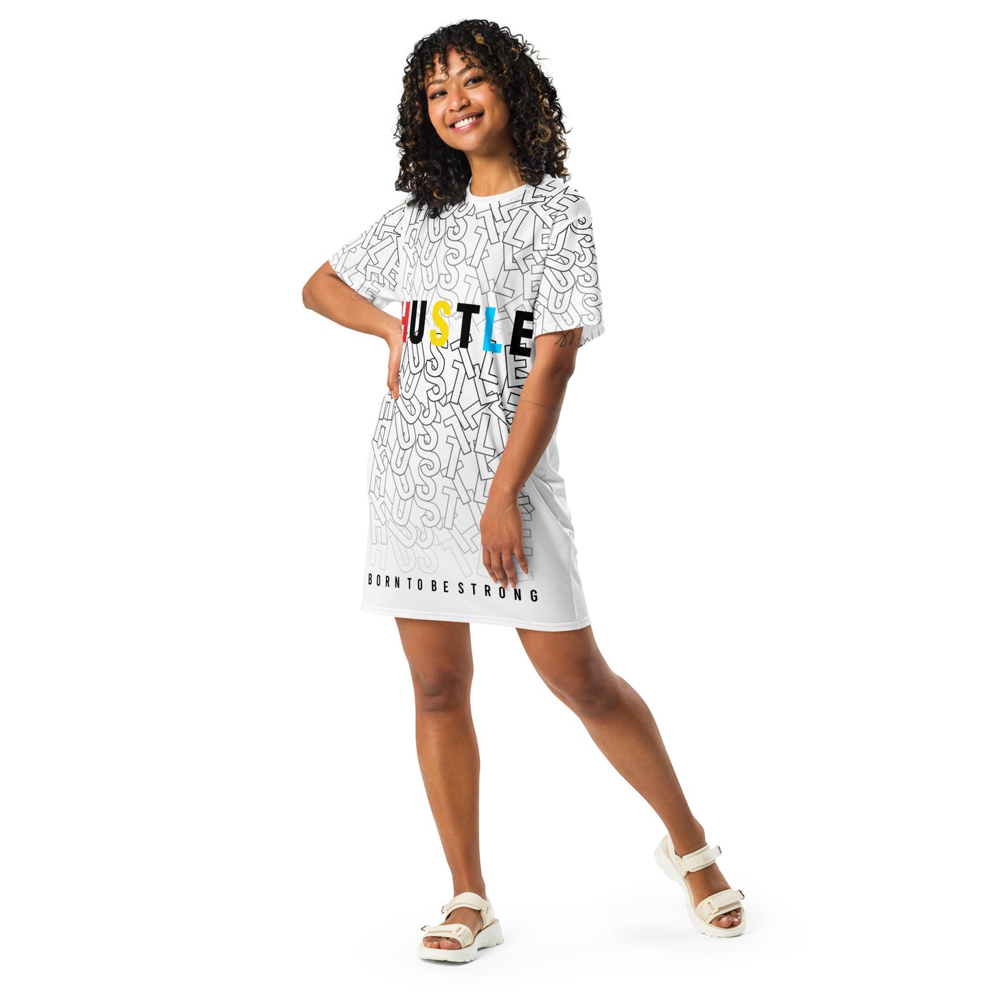 Hustle T-shirt dress