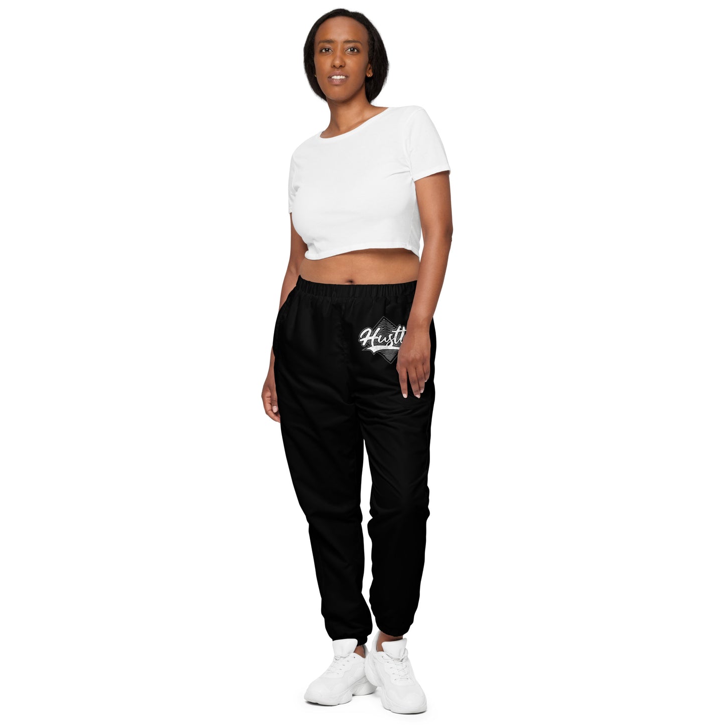 Black Unisex track pants