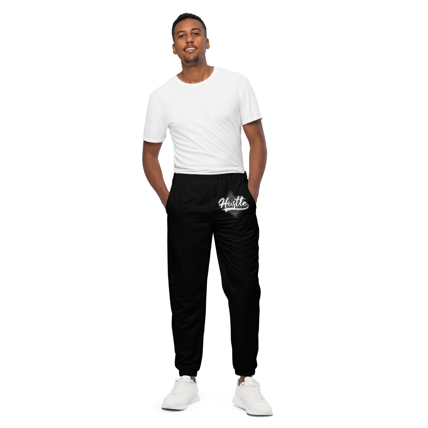 Black Unisex track pants