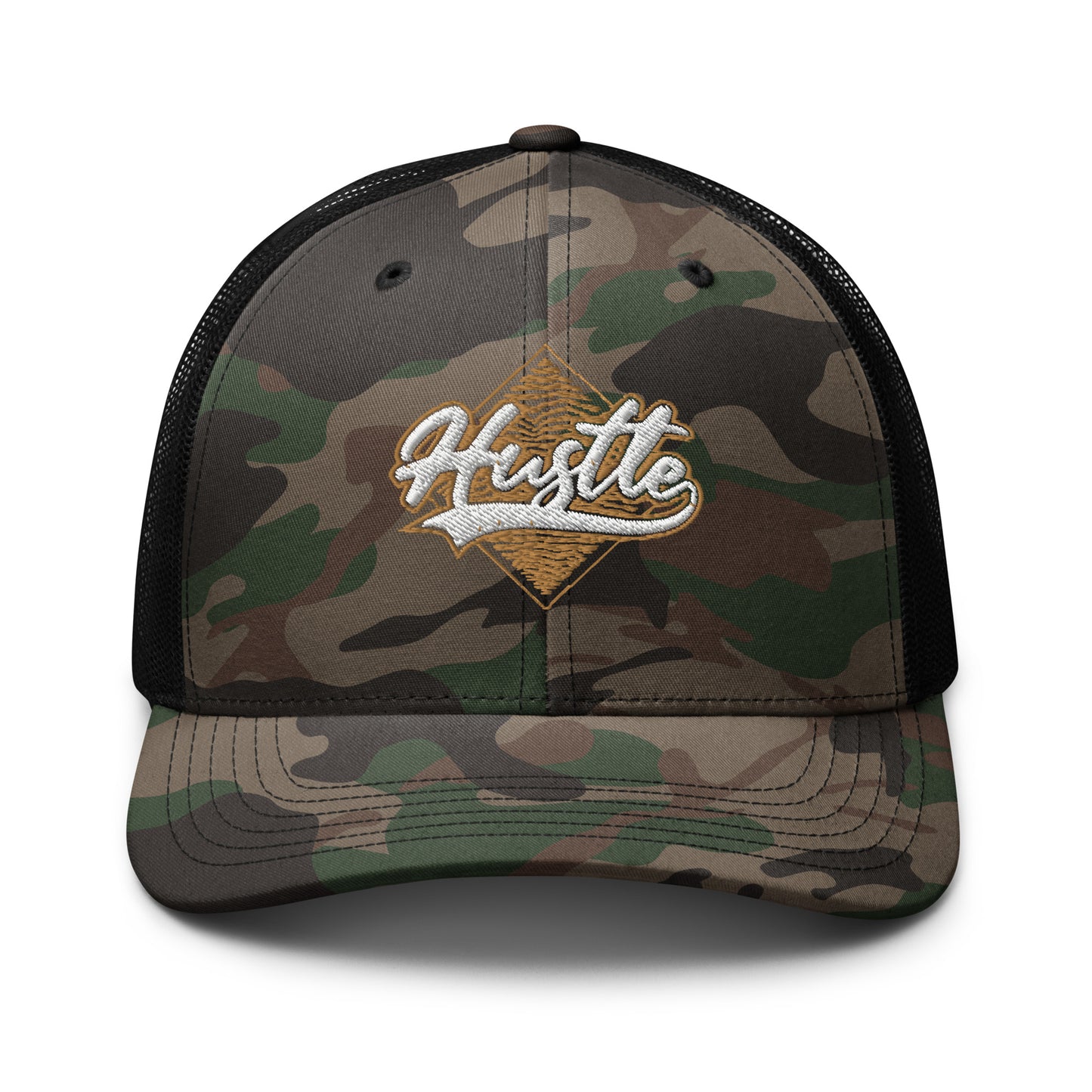 Hustle Camouflage trucker hat