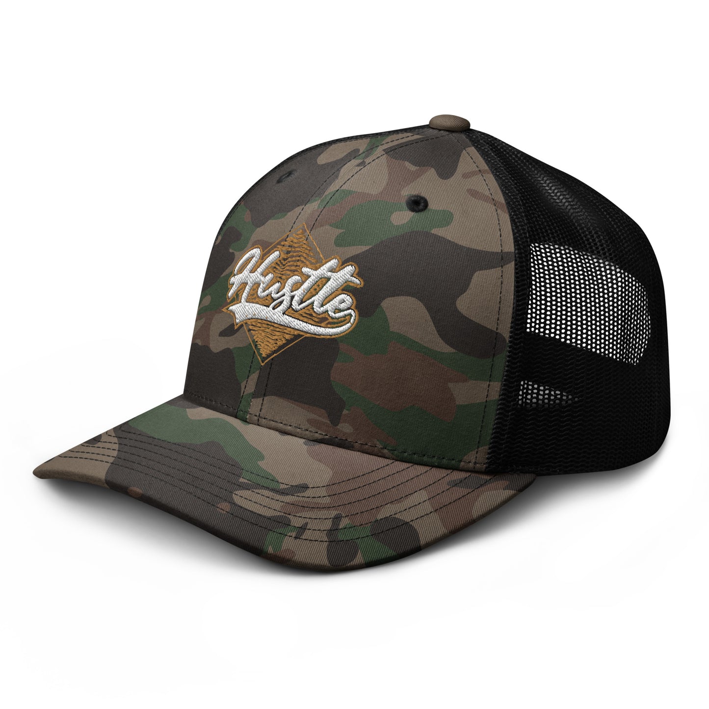 Hustle Camouflage trucker hat