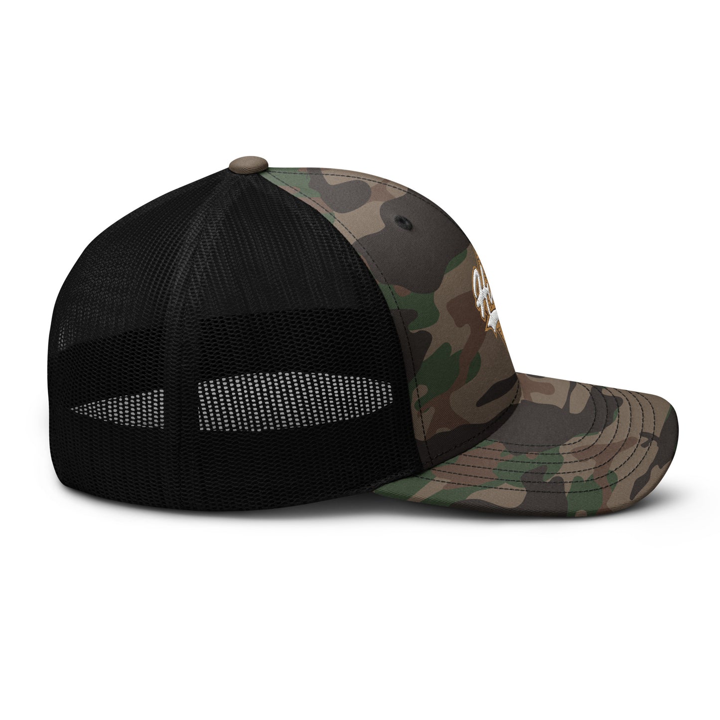 Hustle Camouflage trucker hat