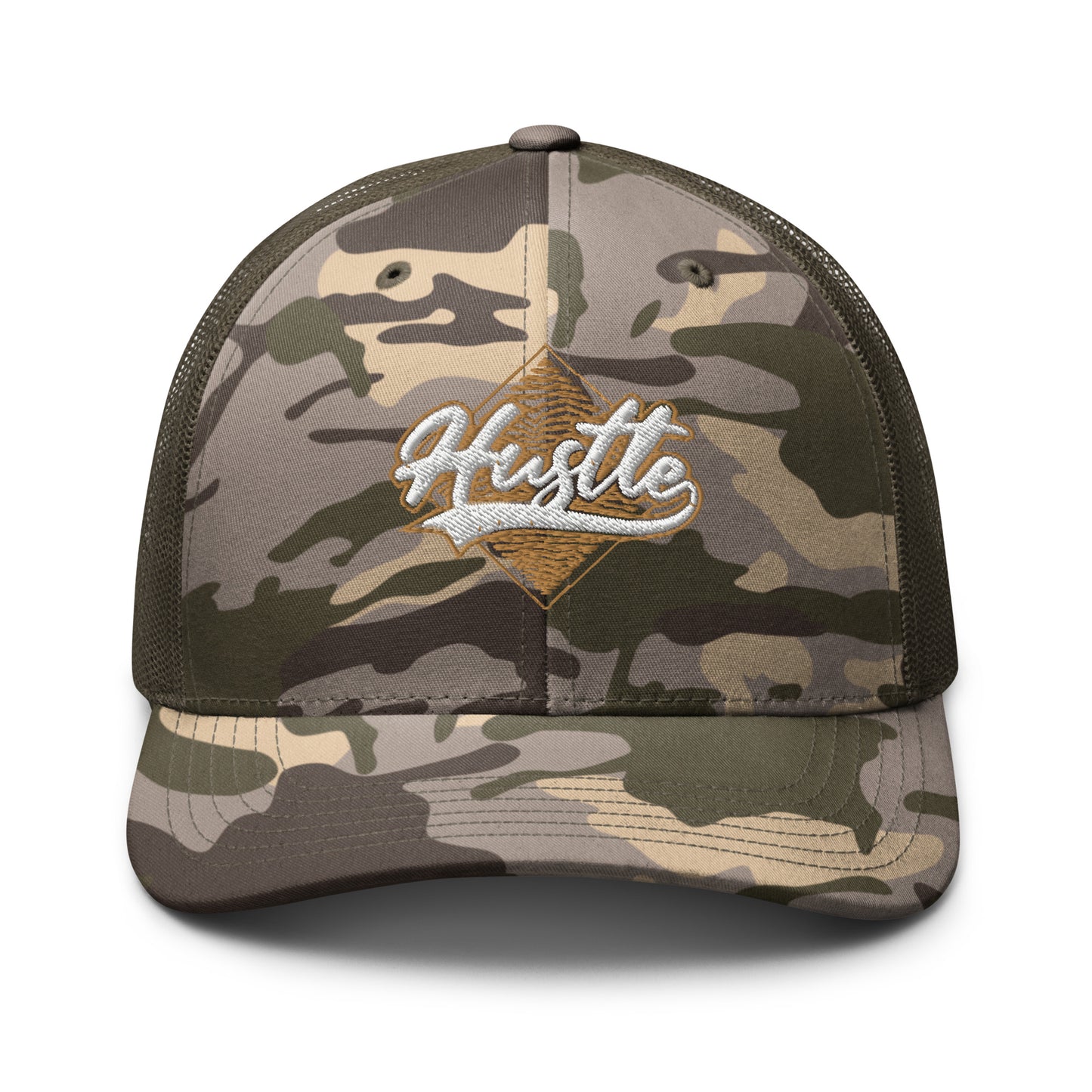 Hustle Camouflage trucker hat