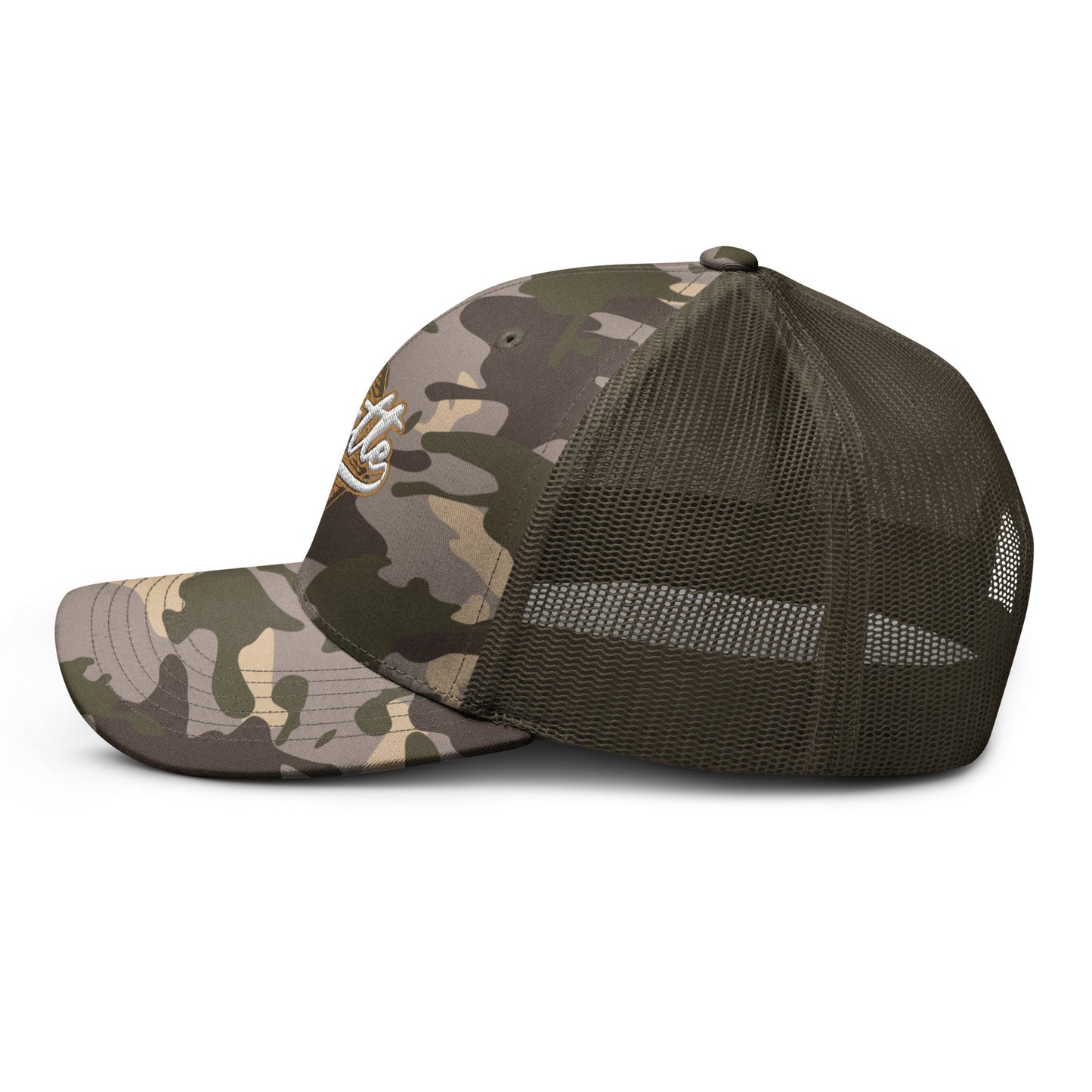 Hustle Camouflage trucker hat