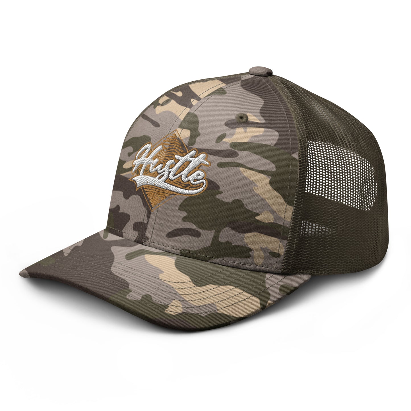 Hustle Camouflage trucker hat