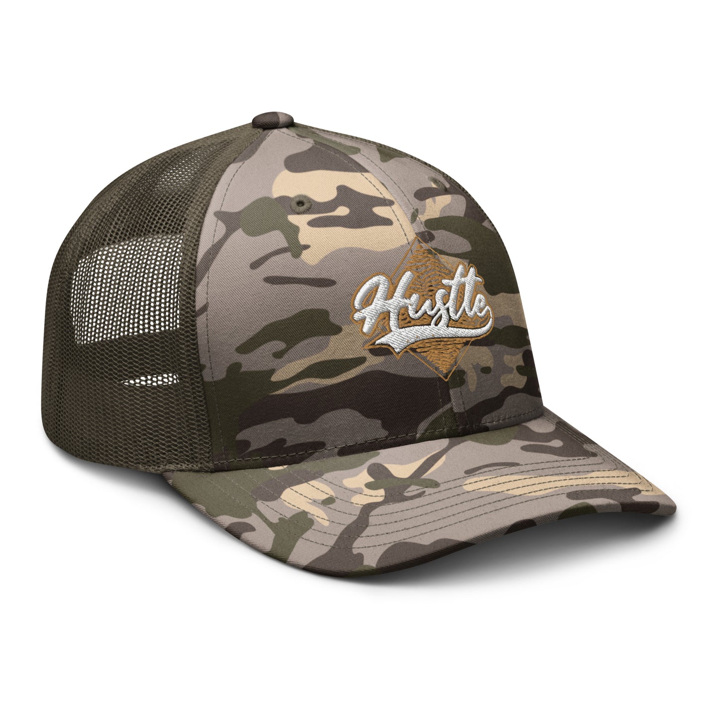 Hustle Camouflage trucker hat