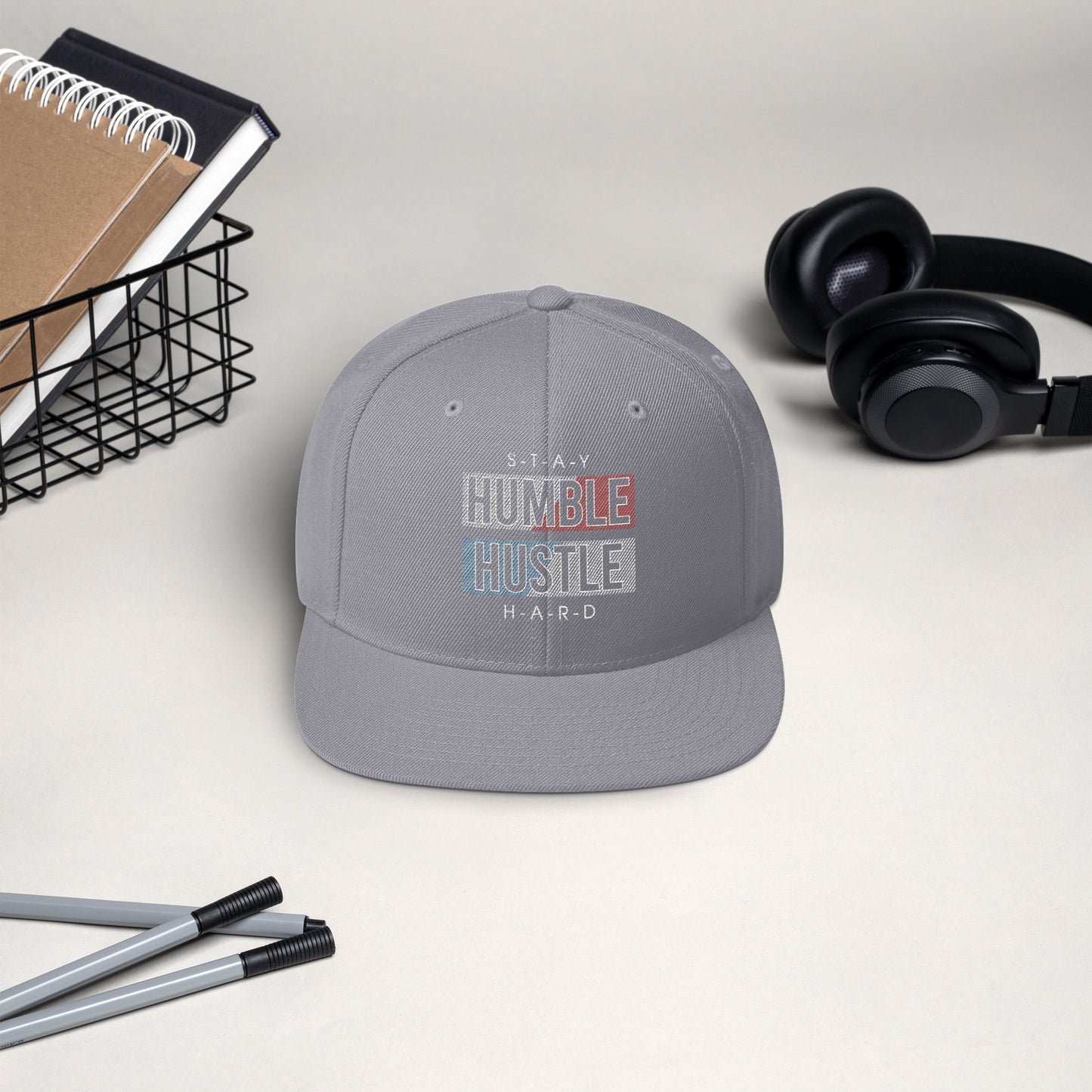 Stay Humble Hustle Hard Snapback Hat