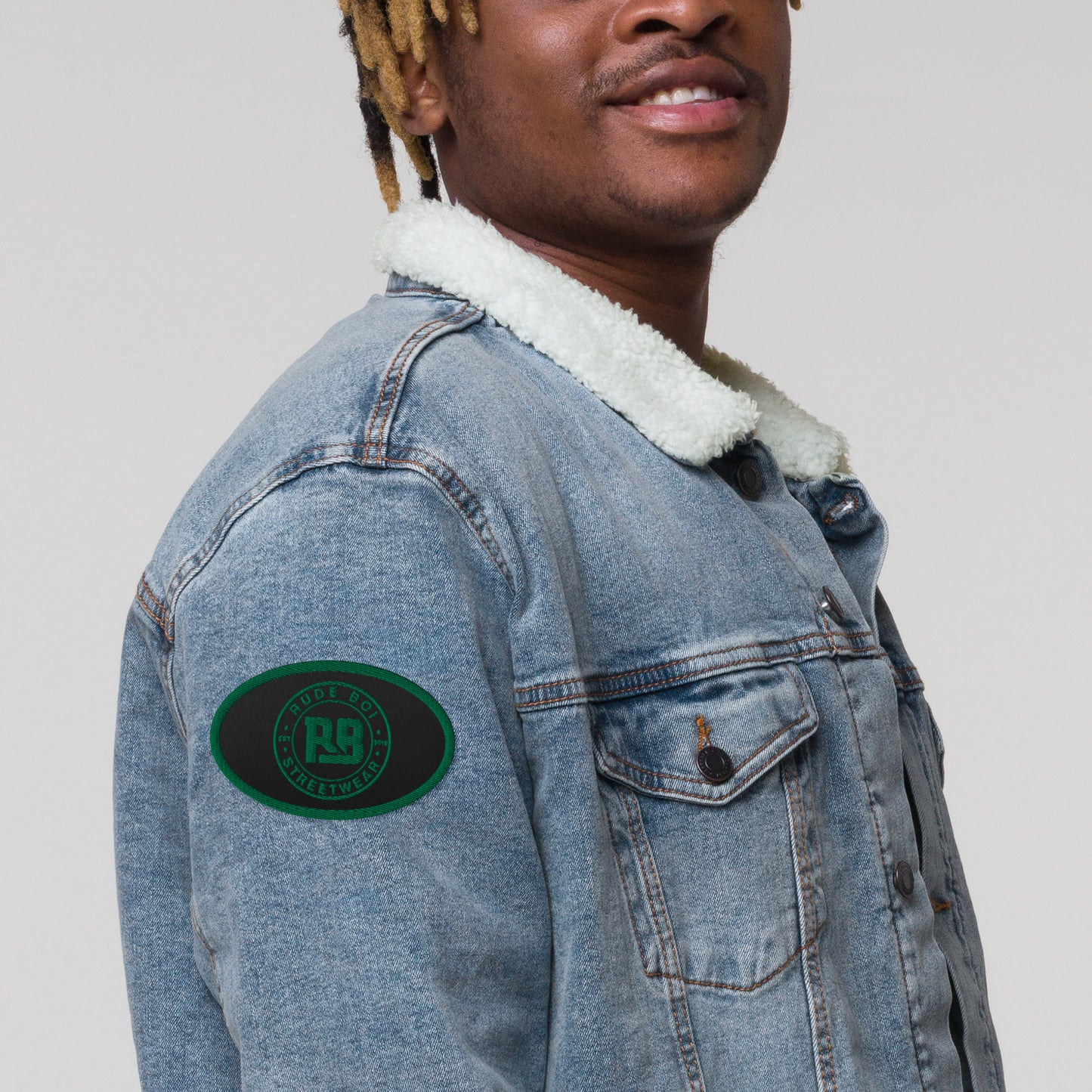Rude Boi Embroidered patches