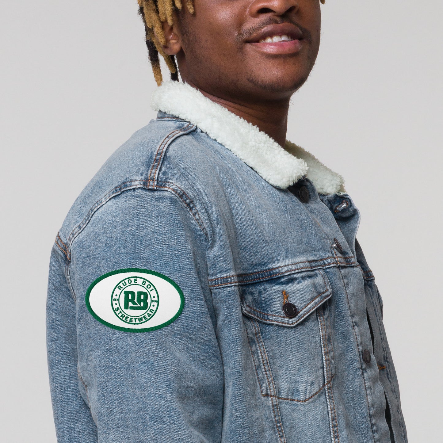Rude Boi Embroidered patches