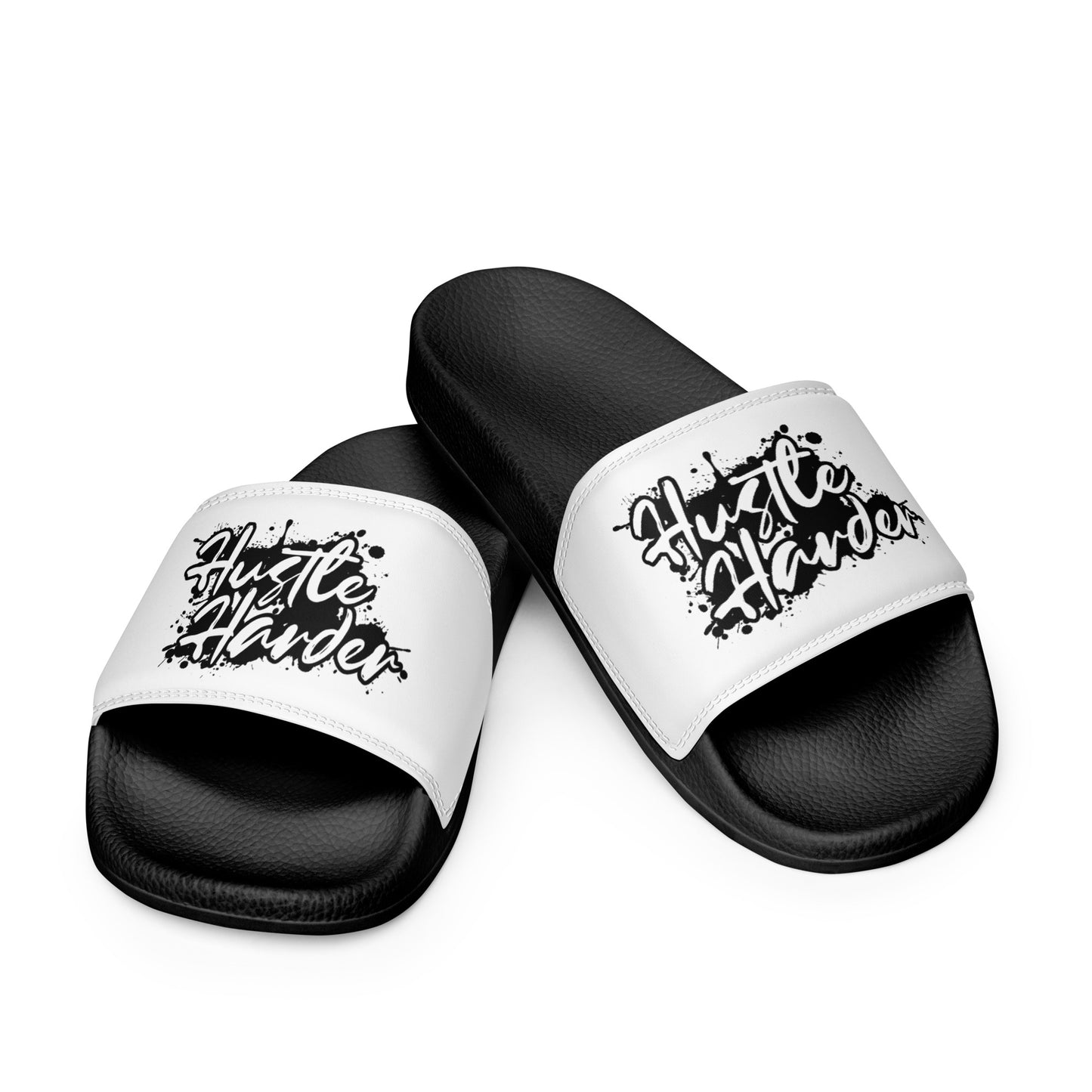 Hustle Harder Men’s slides