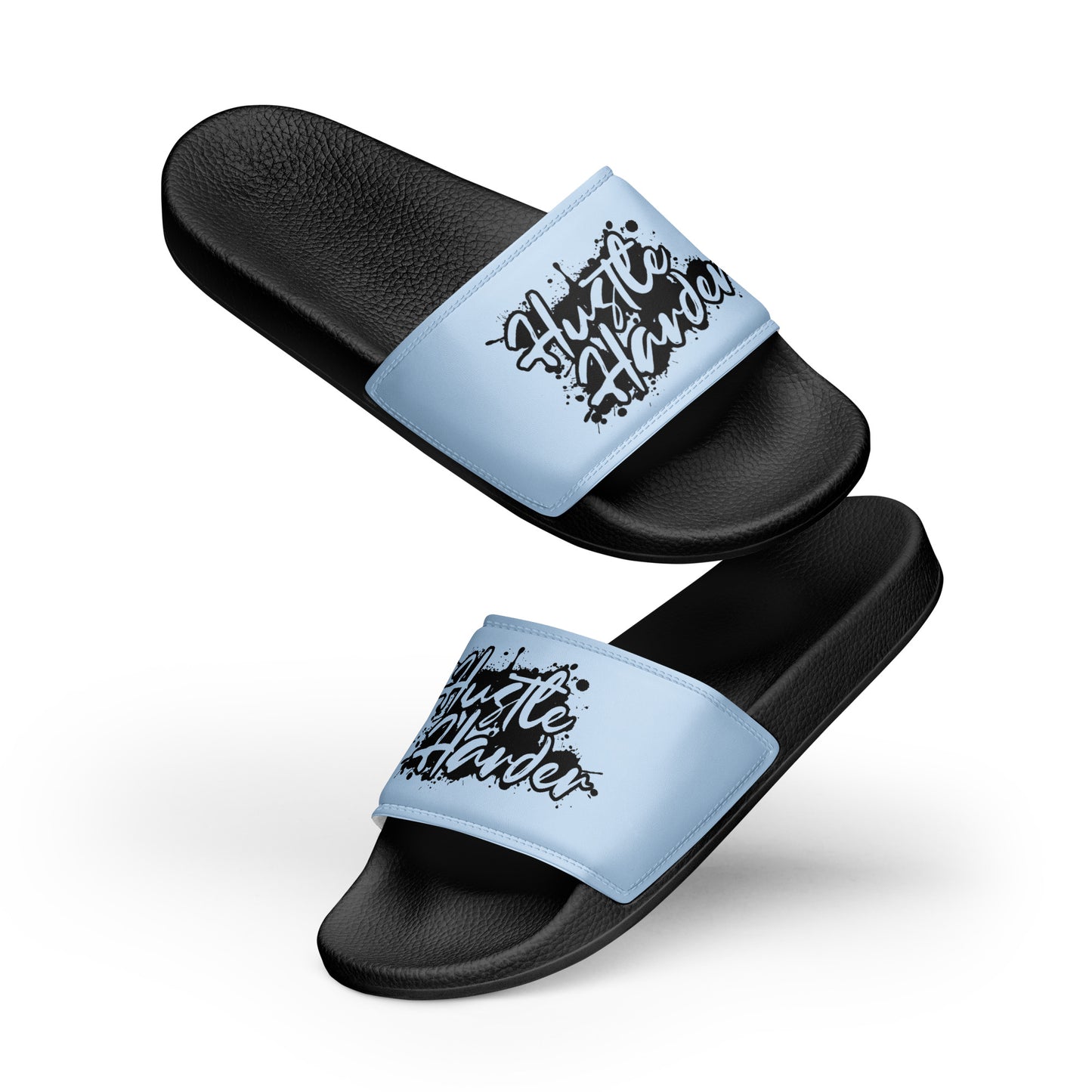 Hustle Harder Women's slides