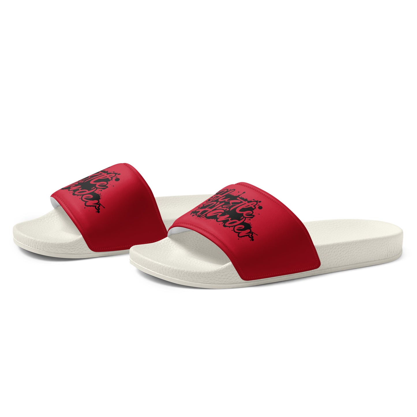 Hustle Harder Women's slides