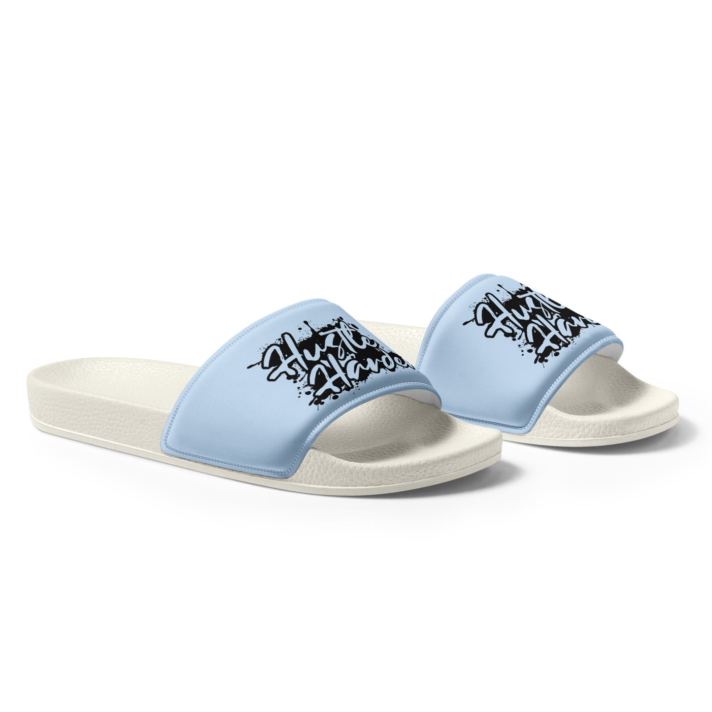 Hustle Harder Women's slides